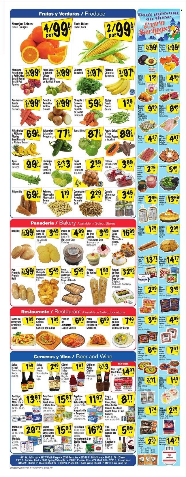 Fiesta Mart (TX) Weekly Ad Flyer January 19 to January 26