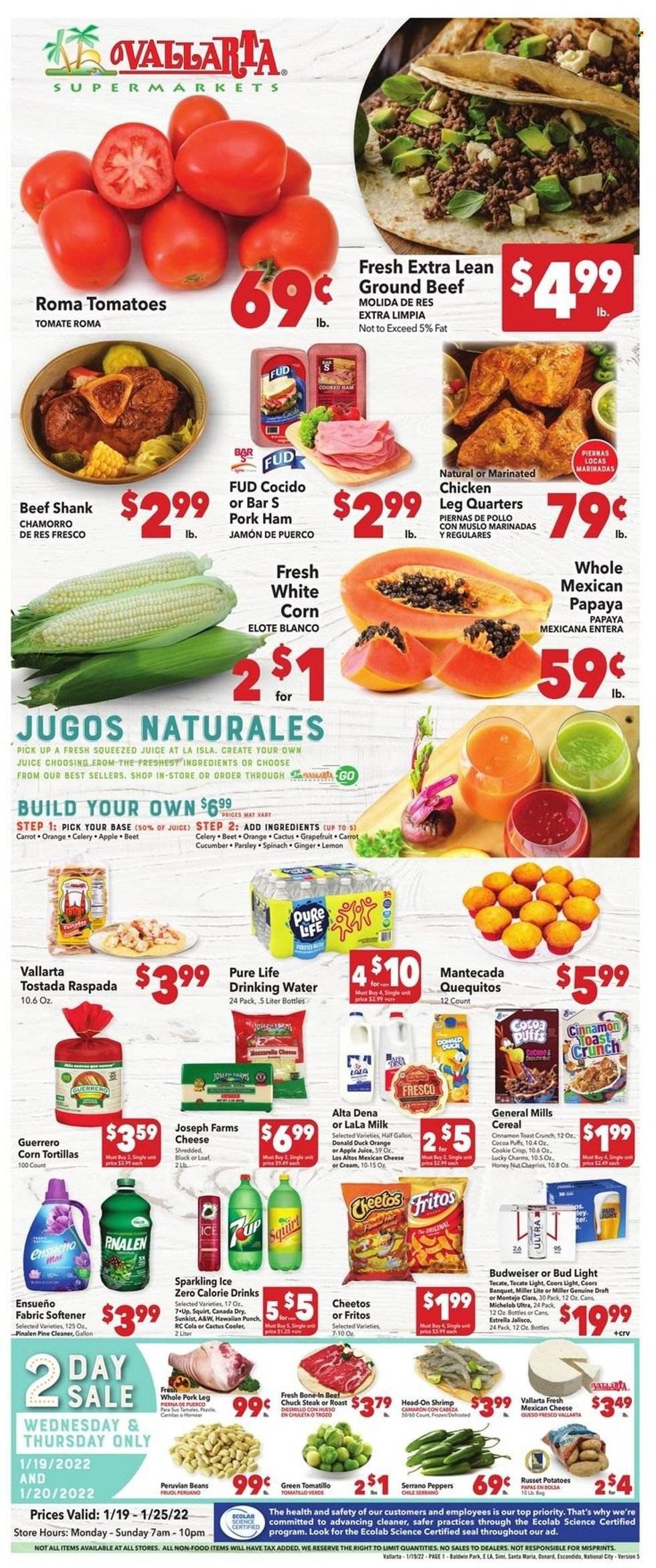 Vallarta (CA) Weekly Ad Flyer January 19 to January 26