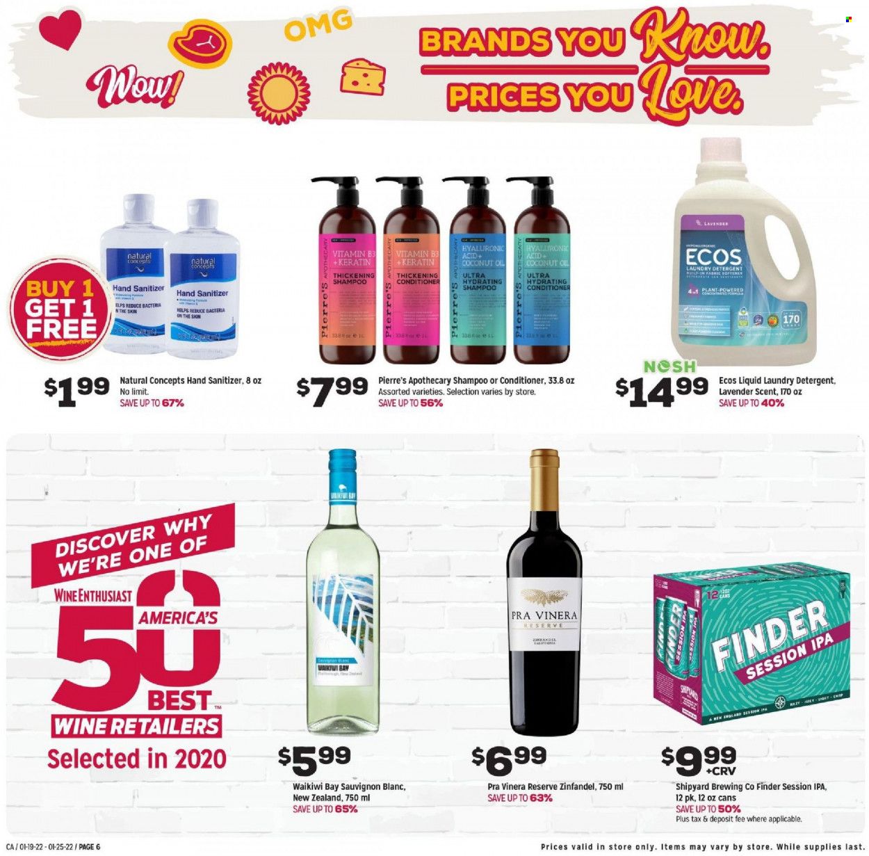 Grocery Outlet (CA, ID, OR, PA, WA) Weekly Ad Flyer January 19 to January 26