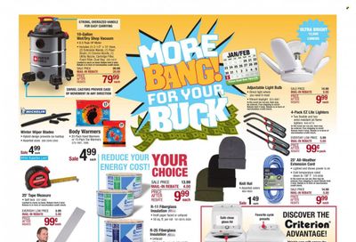 Menards Weekly Ad Flyer January 19 to January 26