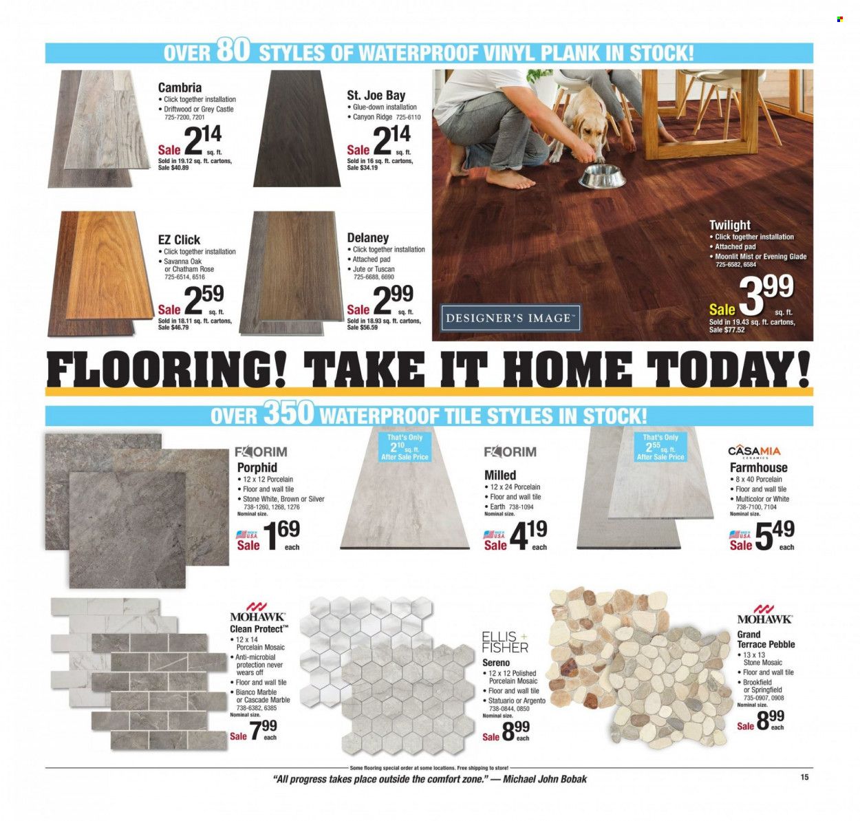 Menards Weekly Ad Flyer January 19 to January 26