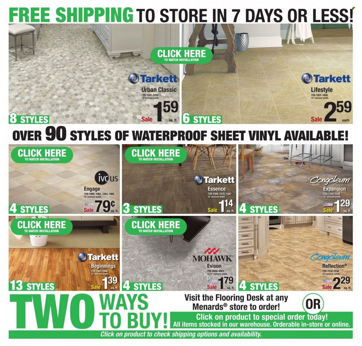 Menards Weekly Ad Flyer January 19 to January 26