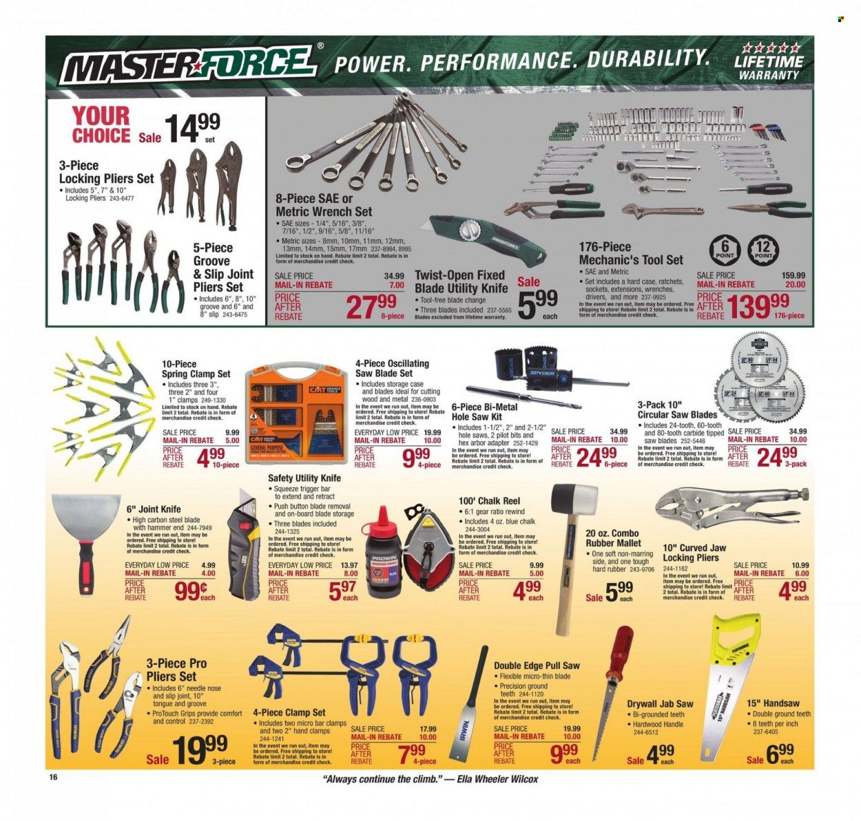 Menards Weekly Ad Flyer January 19 to January 26