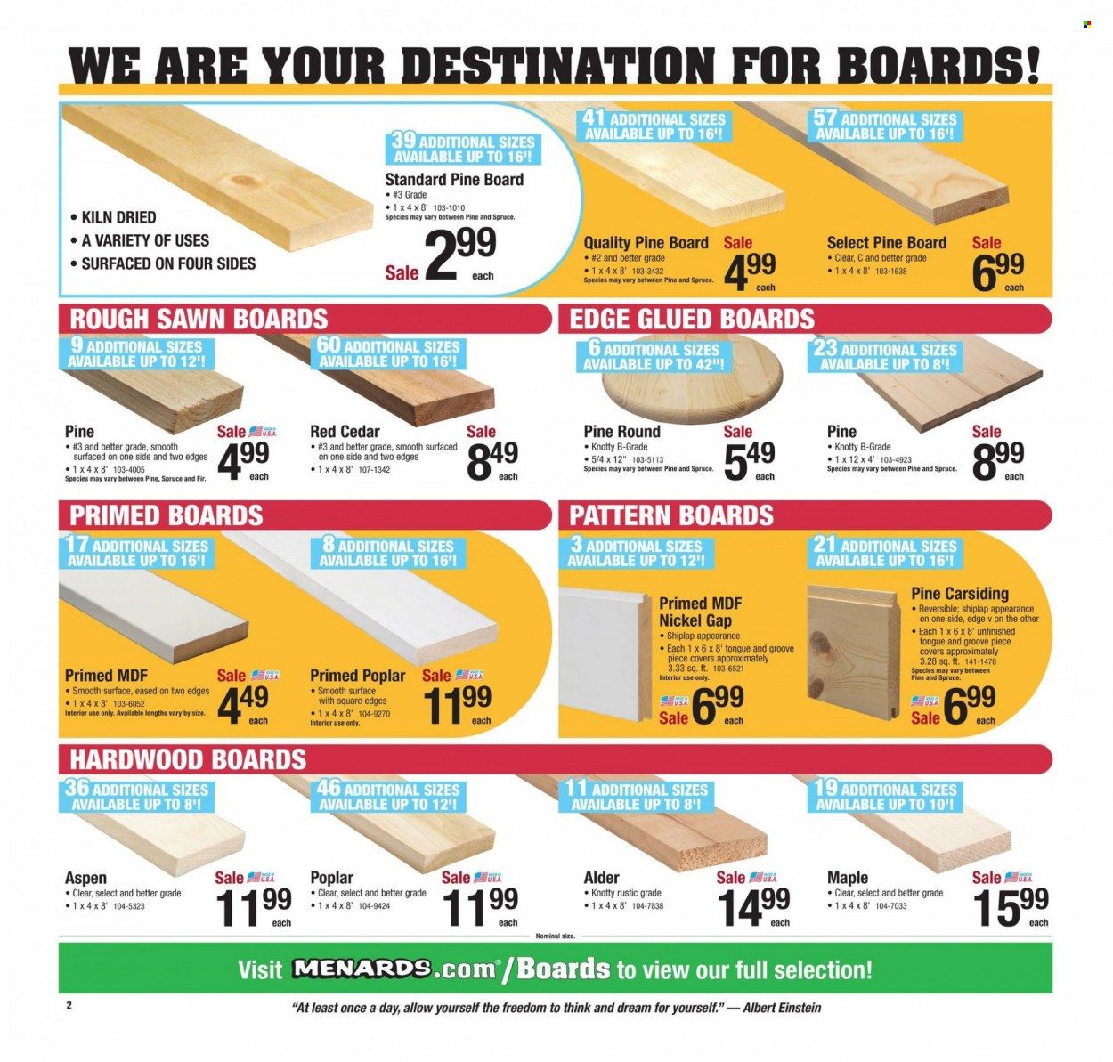 Menards Weekly Ad Flyer January 19 to January 26