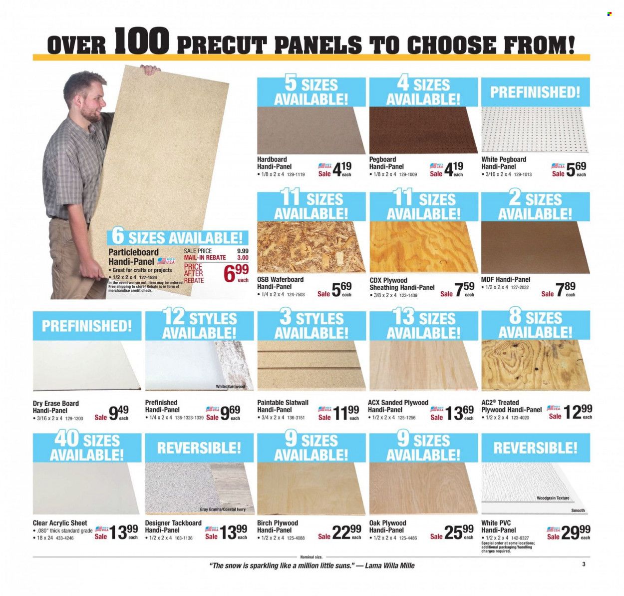 Menards Weekly Ad Flyer January 19 to January 26