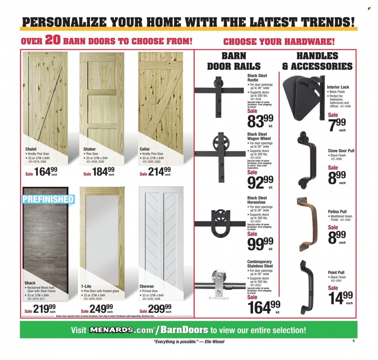 Menards Weekly Ad Flyer January 19 to January 26