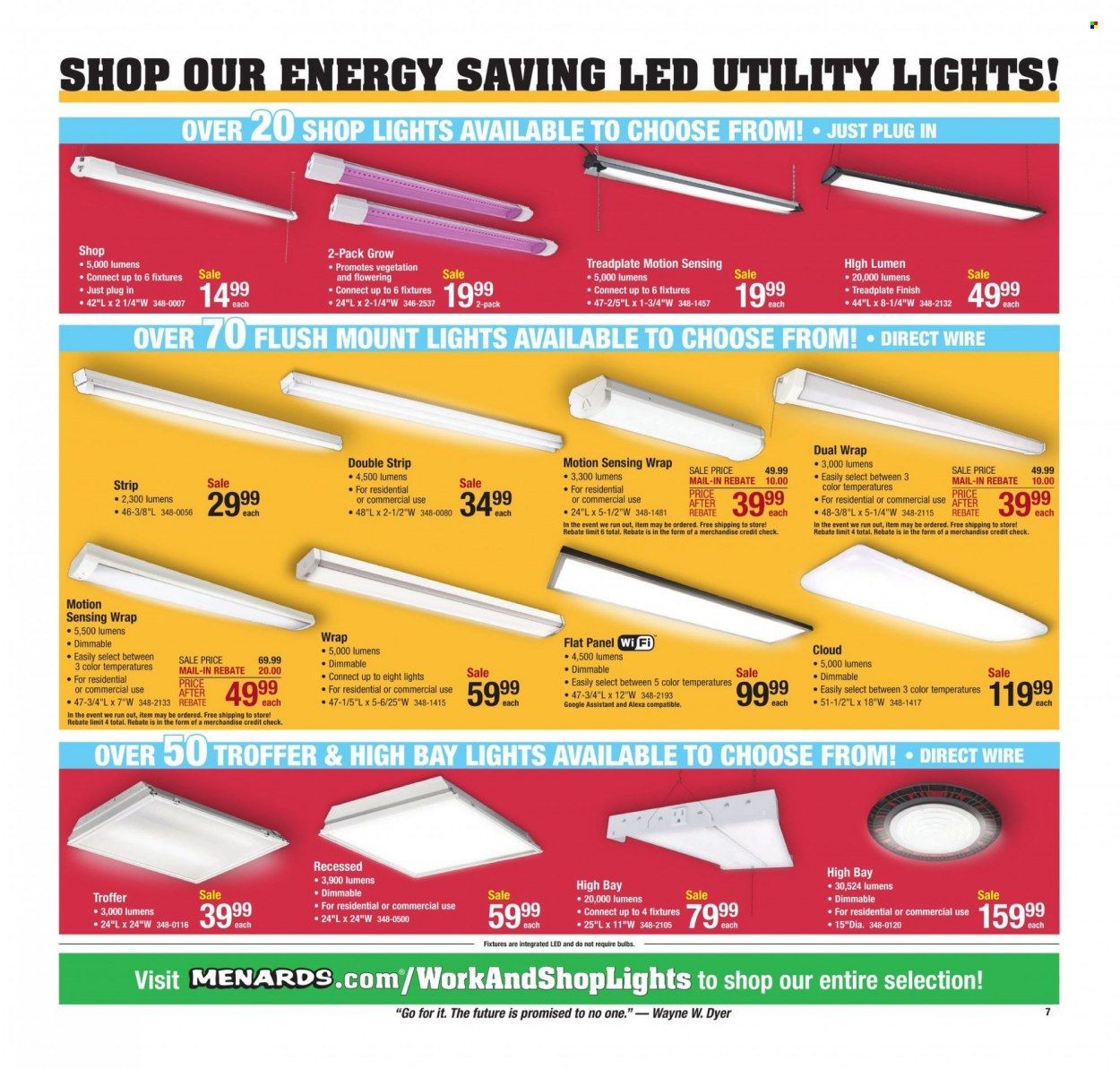 Menards Weekly Ad Flyer January 19 to January 26
