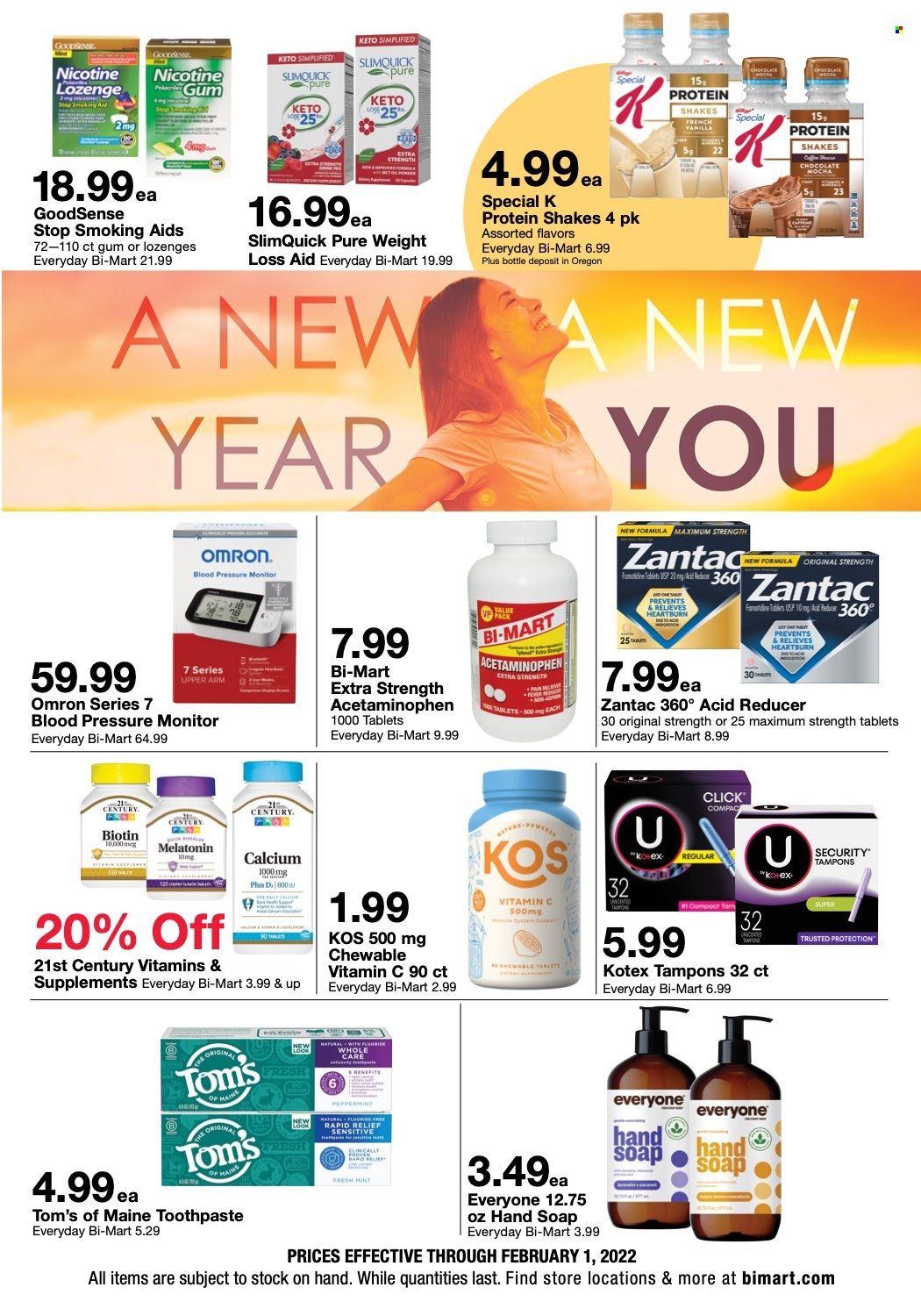 Bi-Mart (ID, OR, WA) Weekly Ad Flyer January 19 to January 26