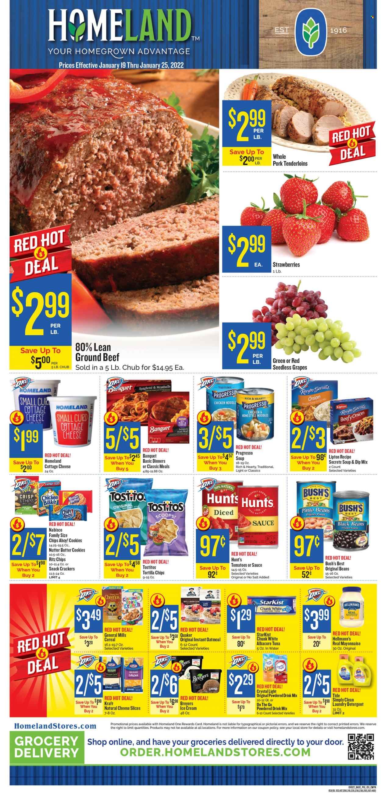 Homeland (OK, TX) Weekly Ad Flyer January 19 to January 26