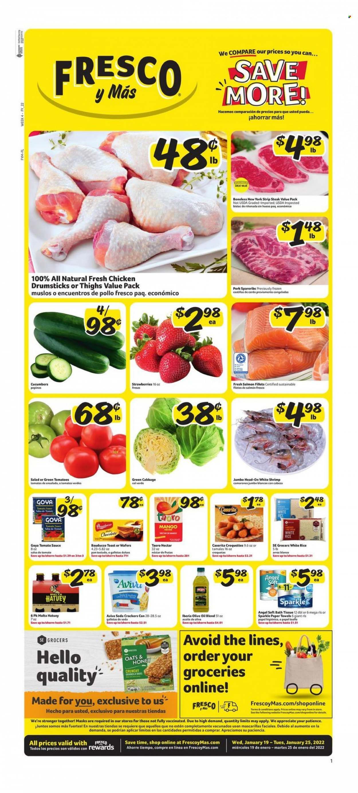 Fresco y Más (FL) Weekly Ad Flyer January 20 to January 27