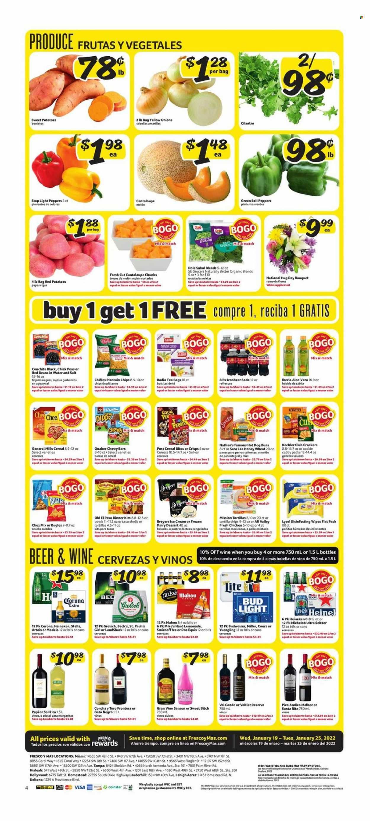 Fresco y Más (FL) Weekly Ad Flyer January 20 to January 27