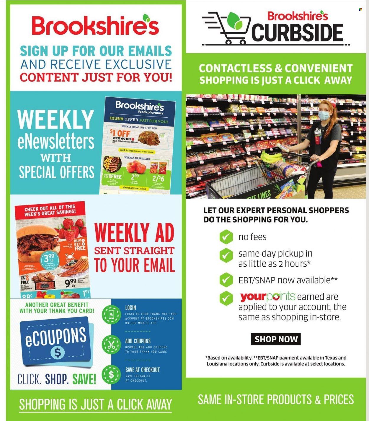 Brookshires (AR, LA, TX) Weekly Ad Flyer January 20 to January 27