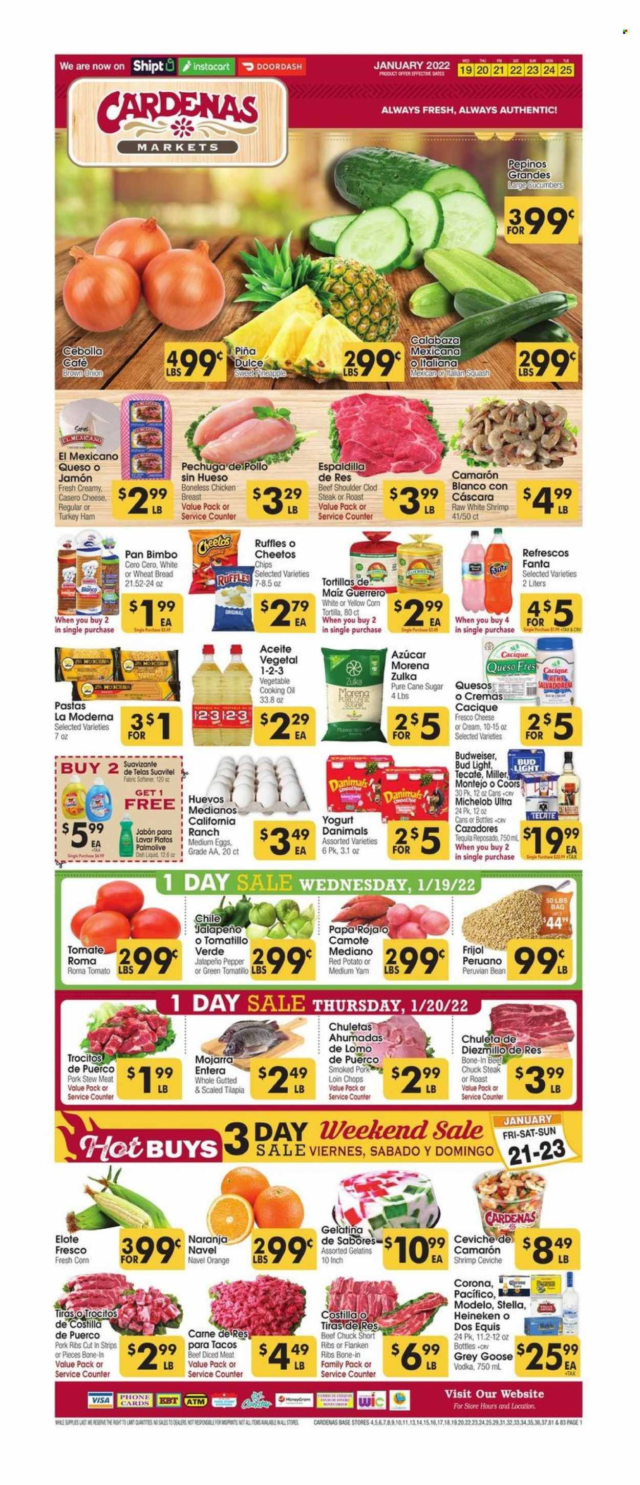 Cardenas (CA, NV) Weekly Ad Flyer January 20 to January 27