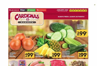 Cardenas (CA, NV) Weekly Ad Flyer January 20 to January 27