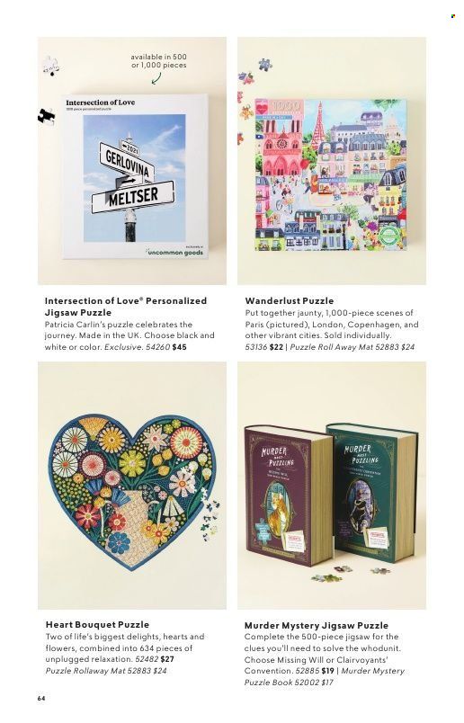 Uncommon Goods Weekly Ad Flyer January 20 to January 27
