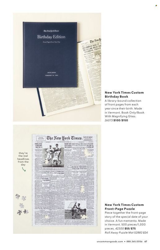 Uncommon Goods Weekly Ad Flyer January 20 to January 27