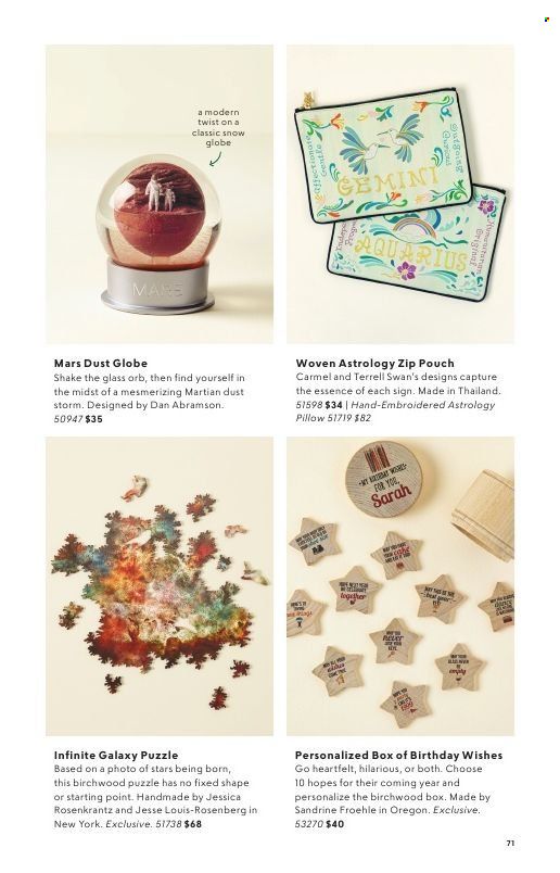 Uncommon Goods Weekly Ad Flyer January 20 to January 27
