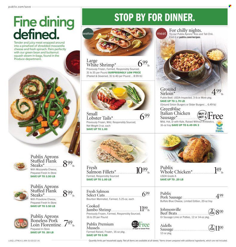 Publix (AL, FL, GA, NC, SC, TN) Weekly Ad Flyer January 20 to January 27