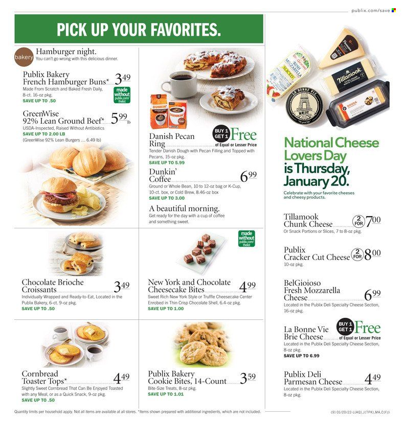 Publix (AL, FL, GA, NC, SC, TN) Weekly Ad Flyer January 20 to January 27