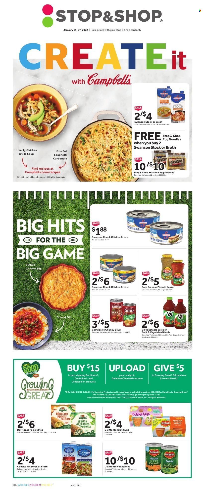 Stop & Shop (MA) Weekly Ad Flyer January 20 to January 27