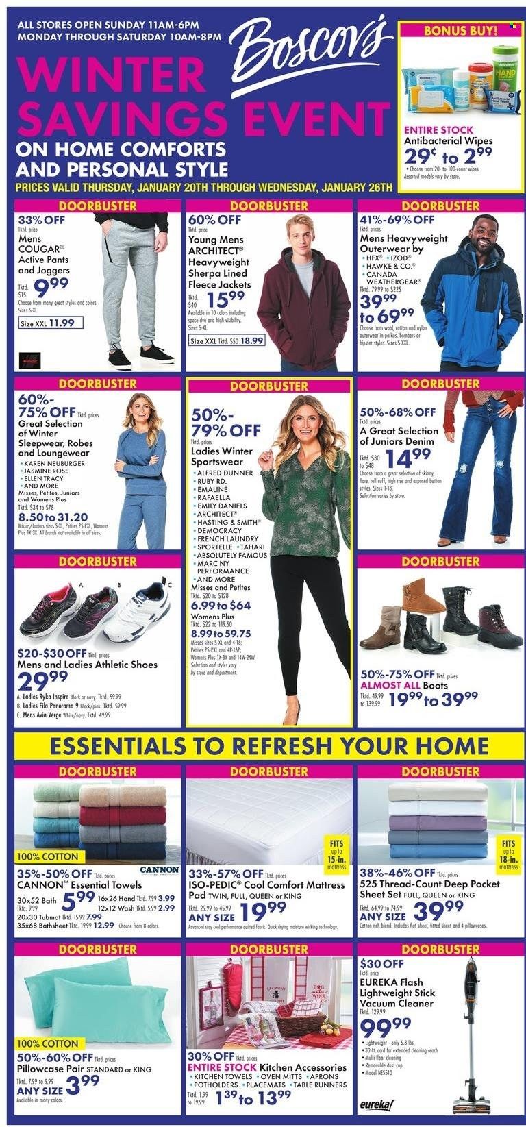 Boscov's (CT, DE, MD, NJ, NY, PA) Weekly Ad Flyer January 20 to January 27