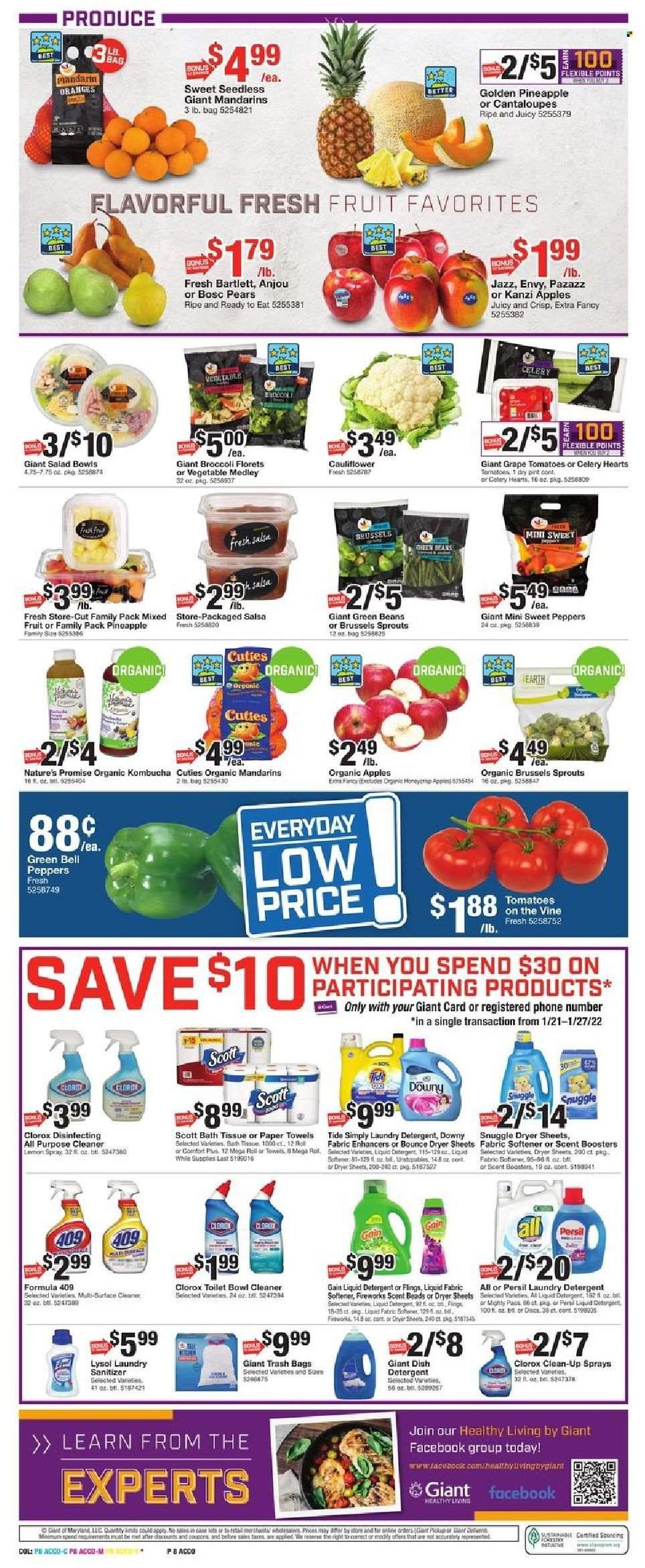 Giant Food (DE, MD, VA) Weekly Ad Flyer January 20 to January 27