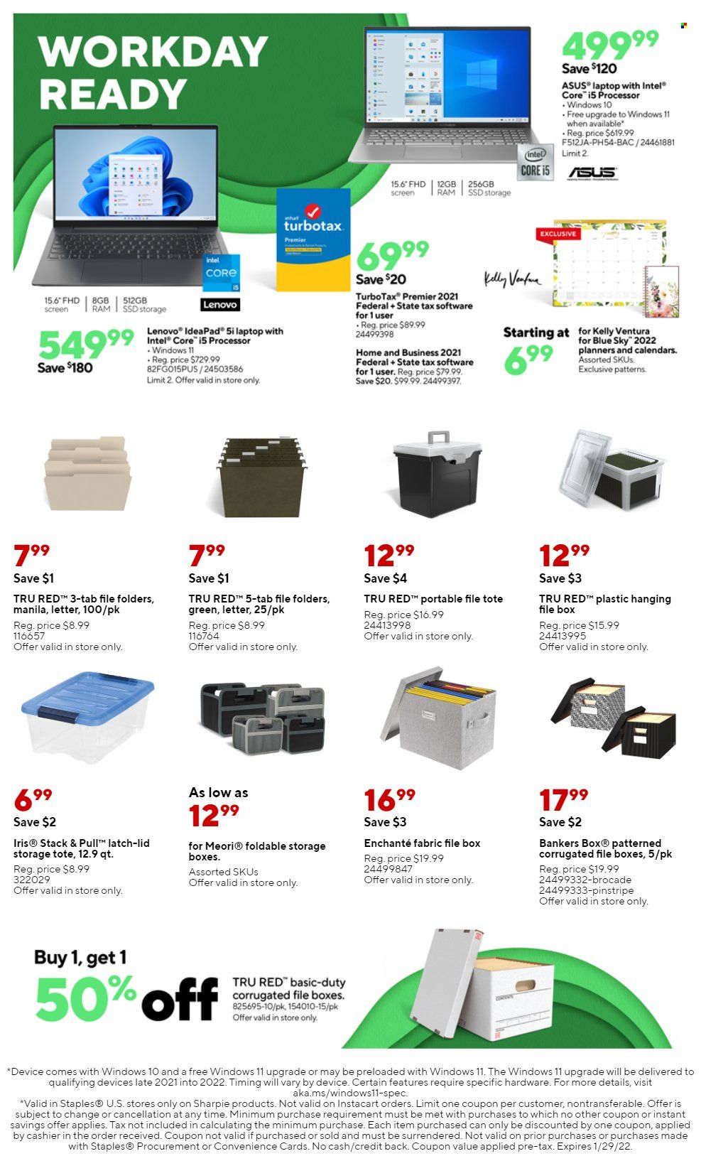 Staples Weekly Ad Flyer January 20 to January 27