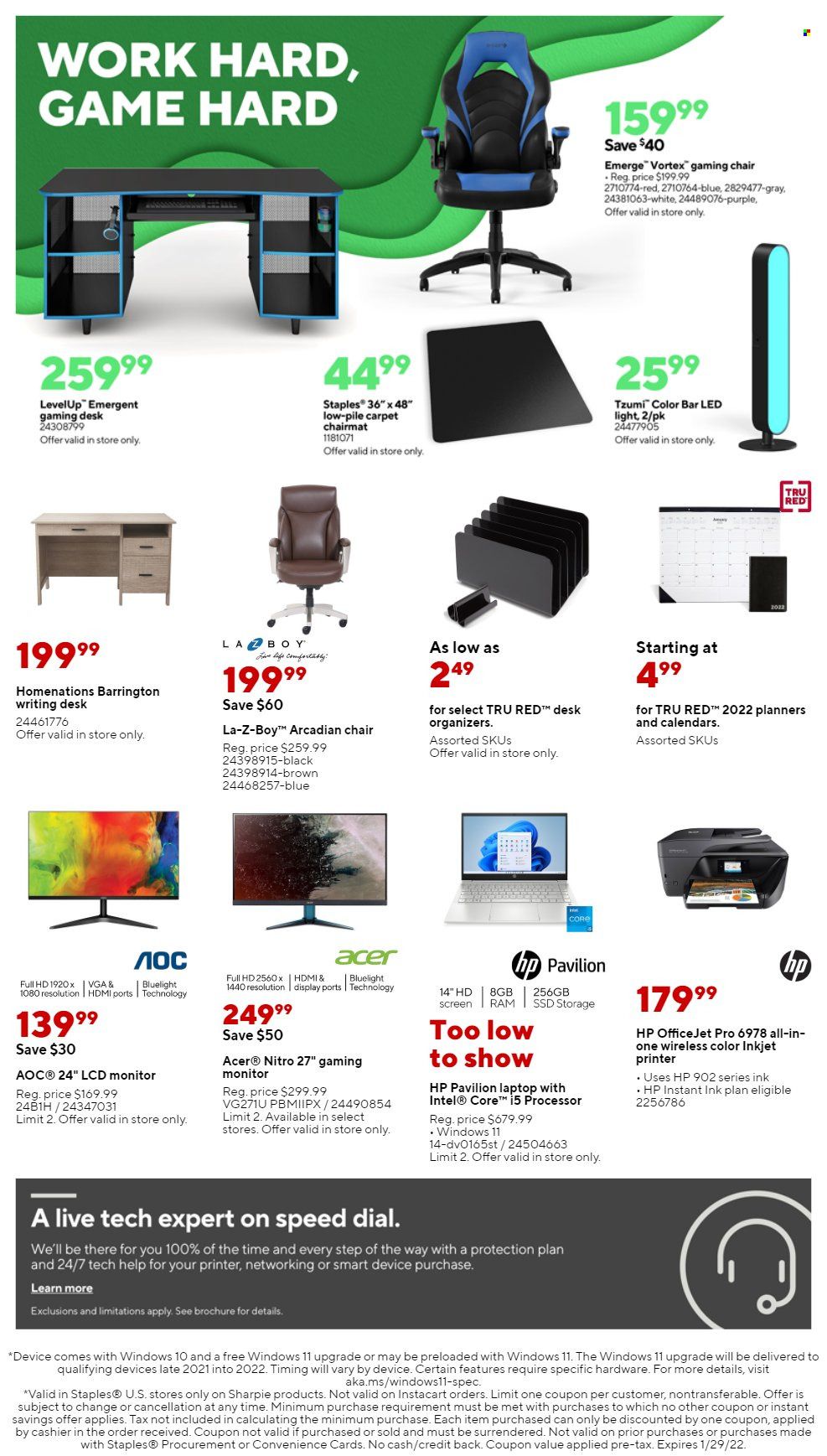 Staples Weekly Ad Flyer January 20 to January 27