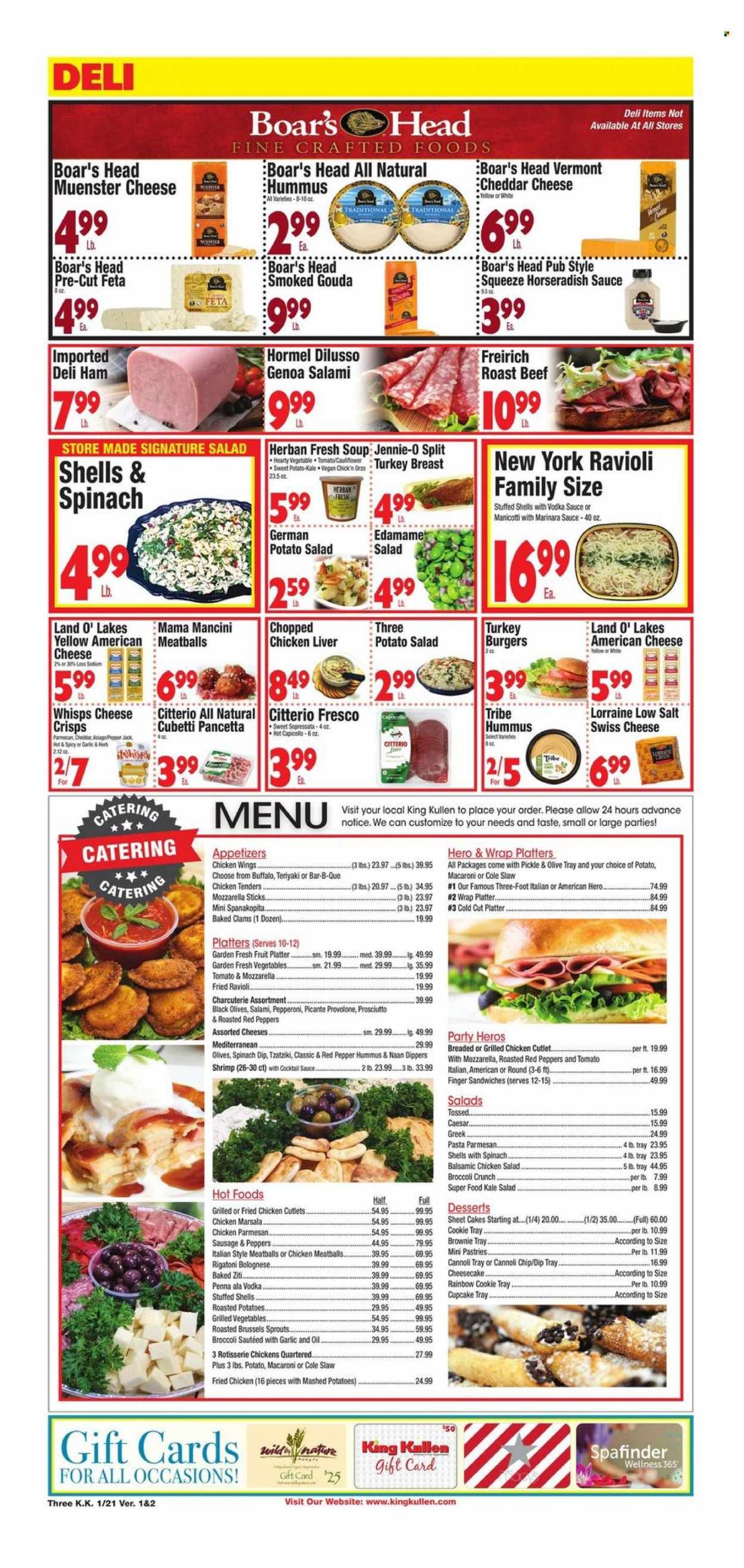 King Kullen (NY) Weekly Ad Flyer January 20 to January 27