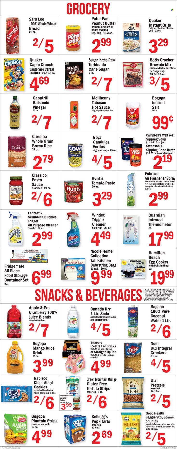 Food Bazaar (CT, NJ, NY) Weekly Ad Flyer January 20 to January 27