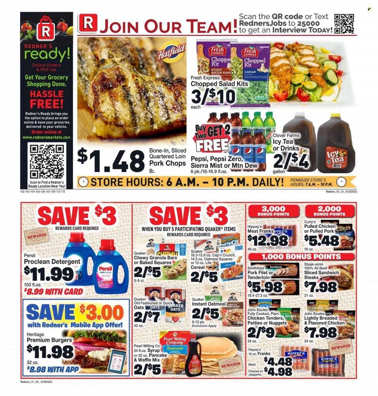 Redner's Markets (DE, MD, PA) Weekly Ad Flyer January 20 to January 27