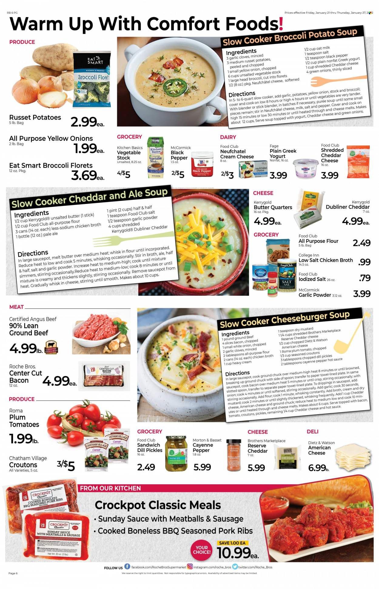 Roche Bros. (MA) Weekly Ad Flyer January 20 to January 27
