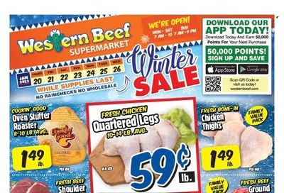 Western Beef (FL, NY) Weekly Ad Flyer January 20 to January 27