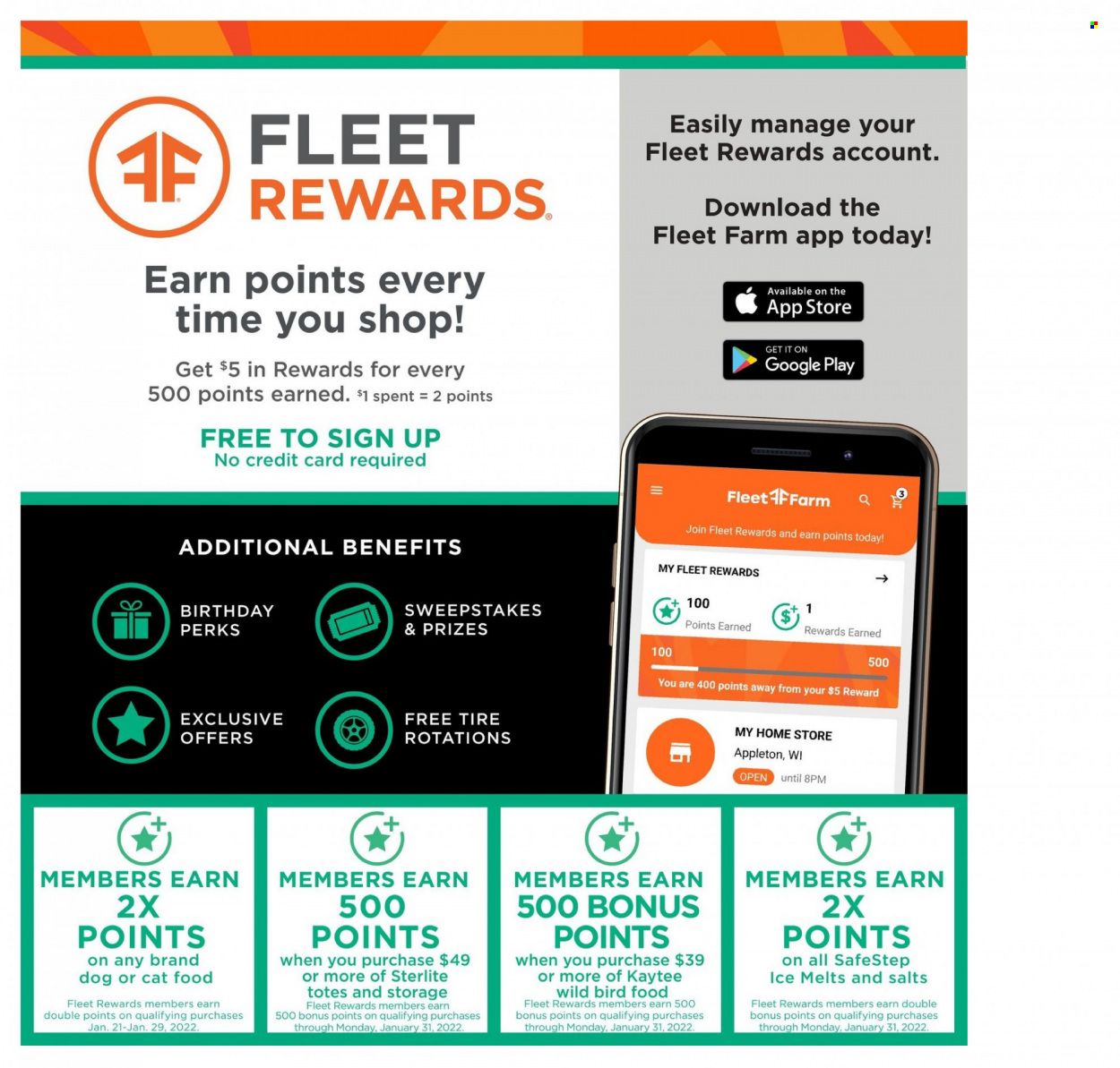 Fleet Farm (IA, MN, ND, WI) Weekly Ad Flyer January 22 to January 29