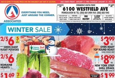 Associated Supermarkets (NY) Weekly Ad Flyer January 22 to January 29