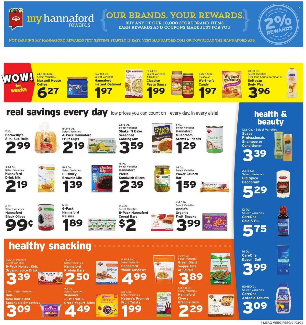Hannaford (ME) Weekly Ad Flyer January 22 to January 29