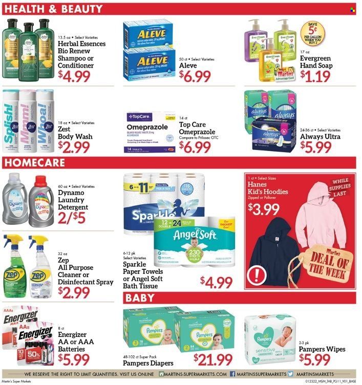 Martin’s (IN, MI) Weekly Ad Flyer January 22 to January 29