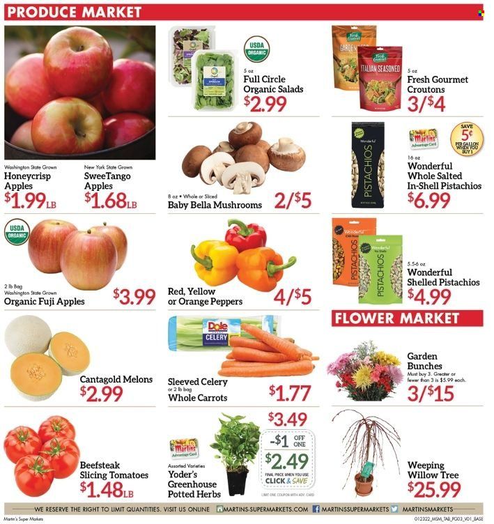 Martin’s (IN, MI) Weekly Ad Flyer January 22 to January 29