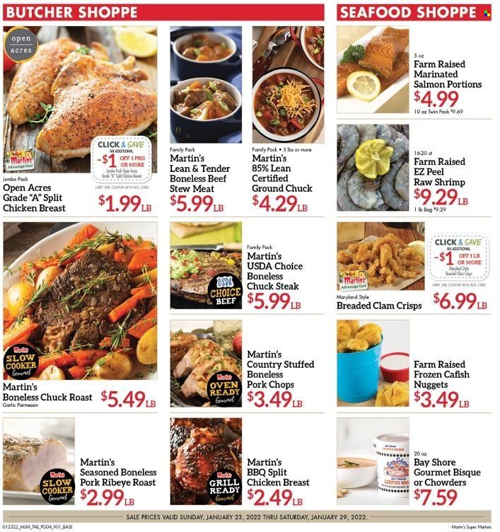 Martin’s (IN, MI) Weekly Ad Flyer January 22 to January 29