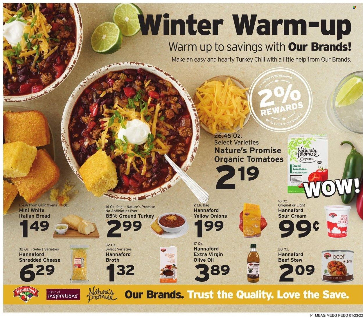 Hannaford (VT) Weekly Ad Flyer January 22 to January 29