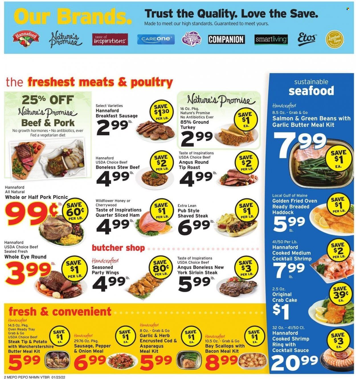 Hannaford (NH) Weekly Ad Flyer January 22 to January 29
