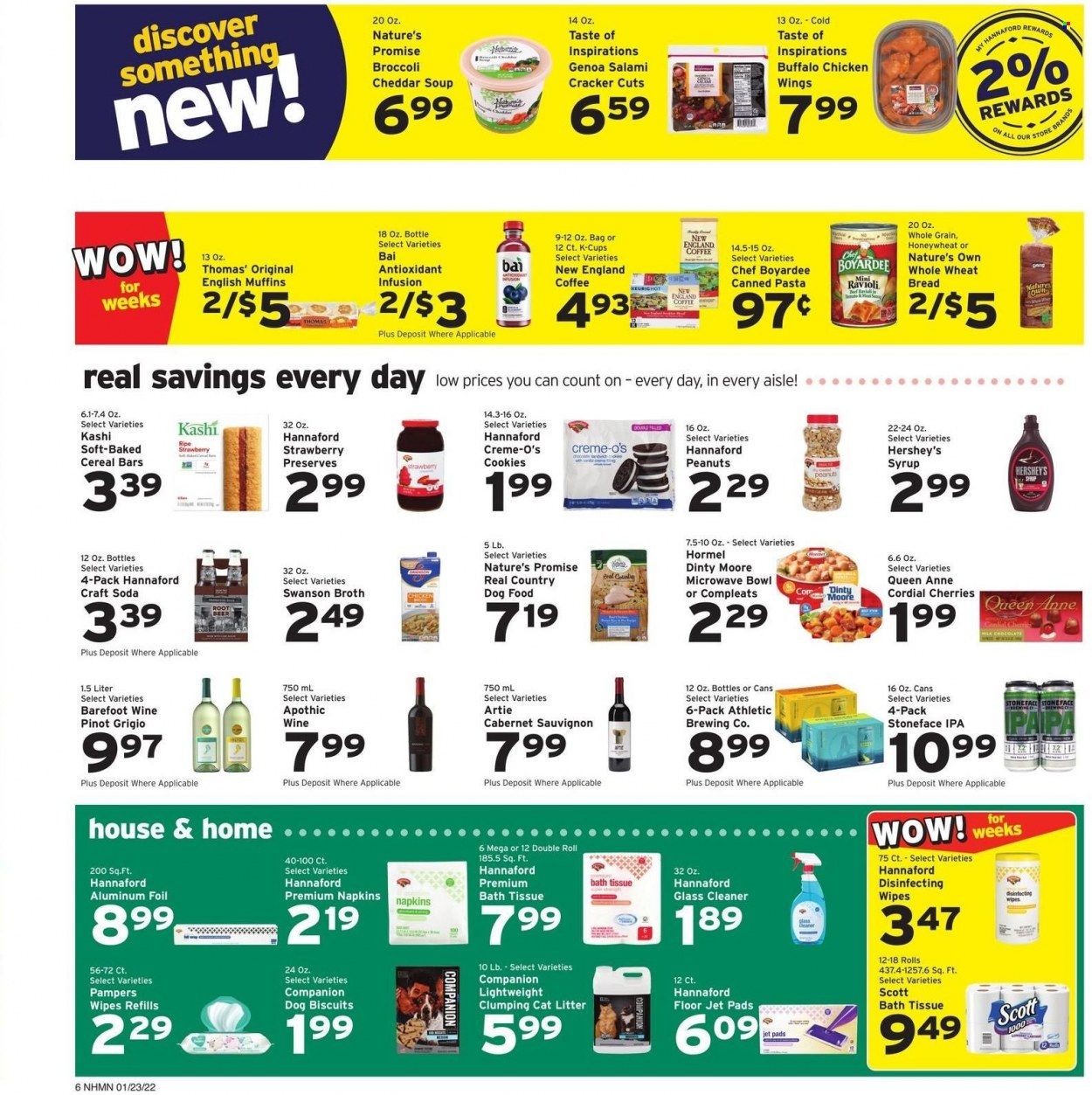 Hannaford (NH) Weekly Ad Flyer January 22 to January 29