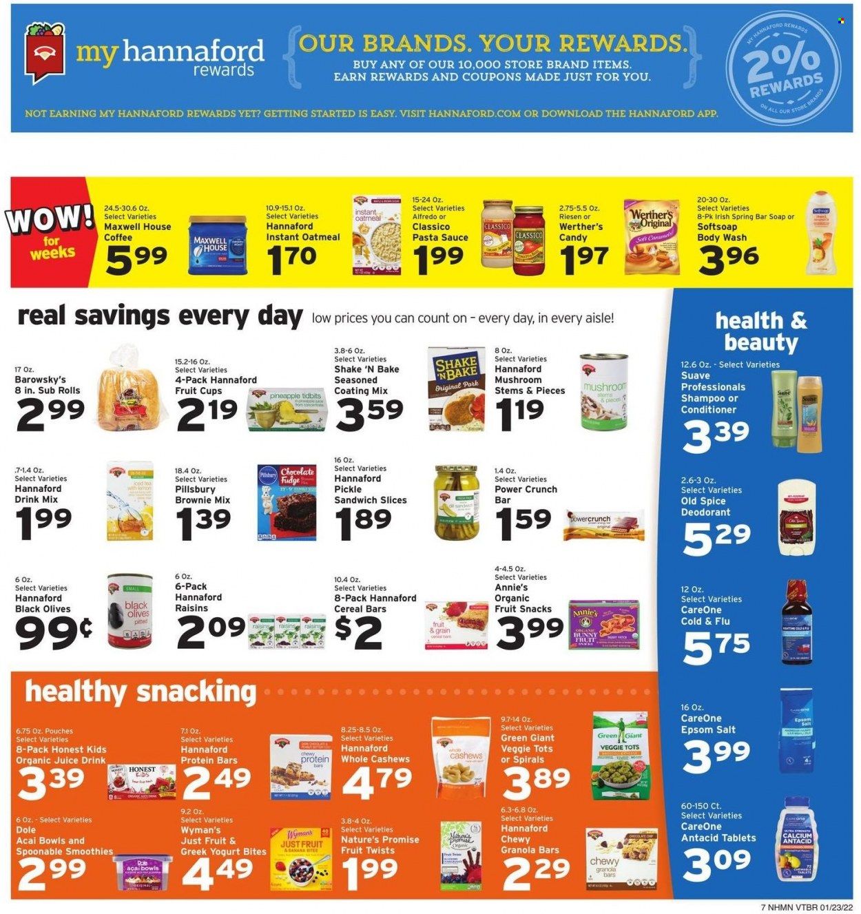 Hannaford (NH) Weekly Ad Flyer January 22 to January 29