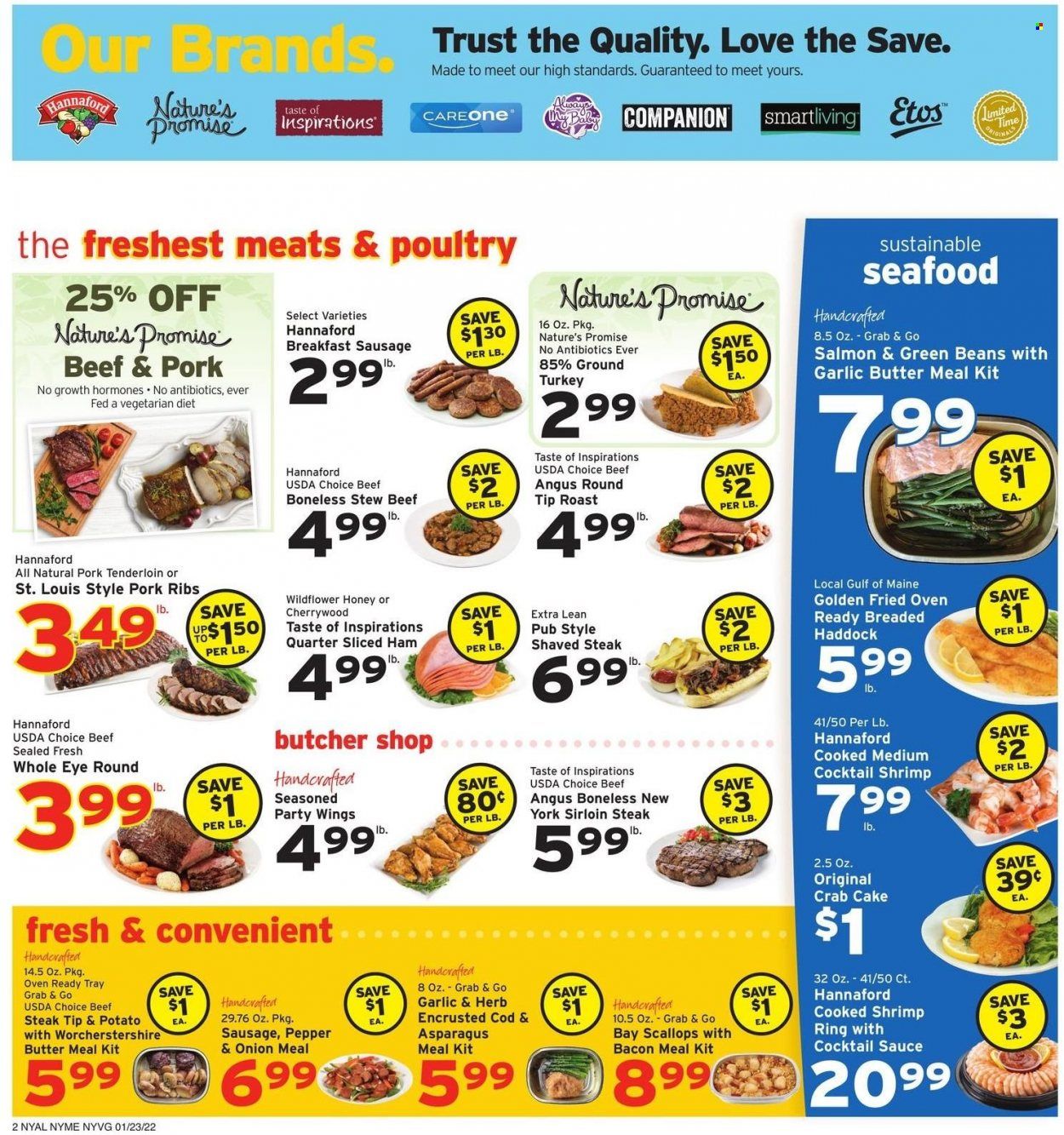 Hannaford (NY) Weekly Ad Flyer January 22 to January 29