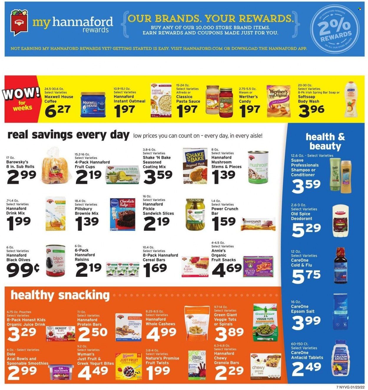 Hannaford (NY) Weekly Ad Flyer January 22 to January 29