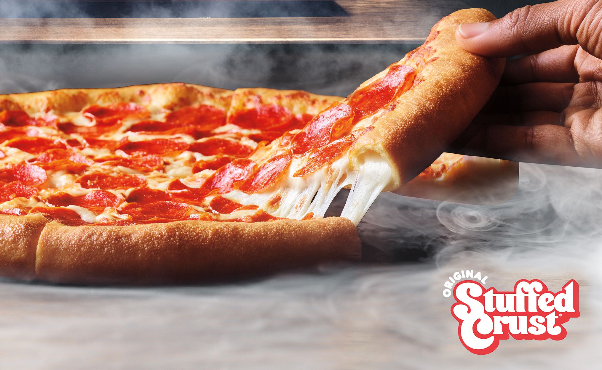 The $12.99 Original Stuffed Crust Pizza Lands at Pizza Hut for a Limited Time The $12.99 Original Stuffed Crust Pizza Lands at Pizza Hut for a Limited Time