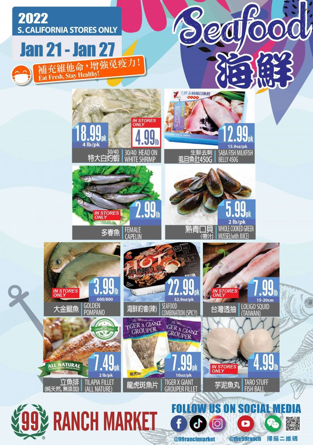 99 Ranch Market (CA) Weekly Ad Flyer January 23 to January 30