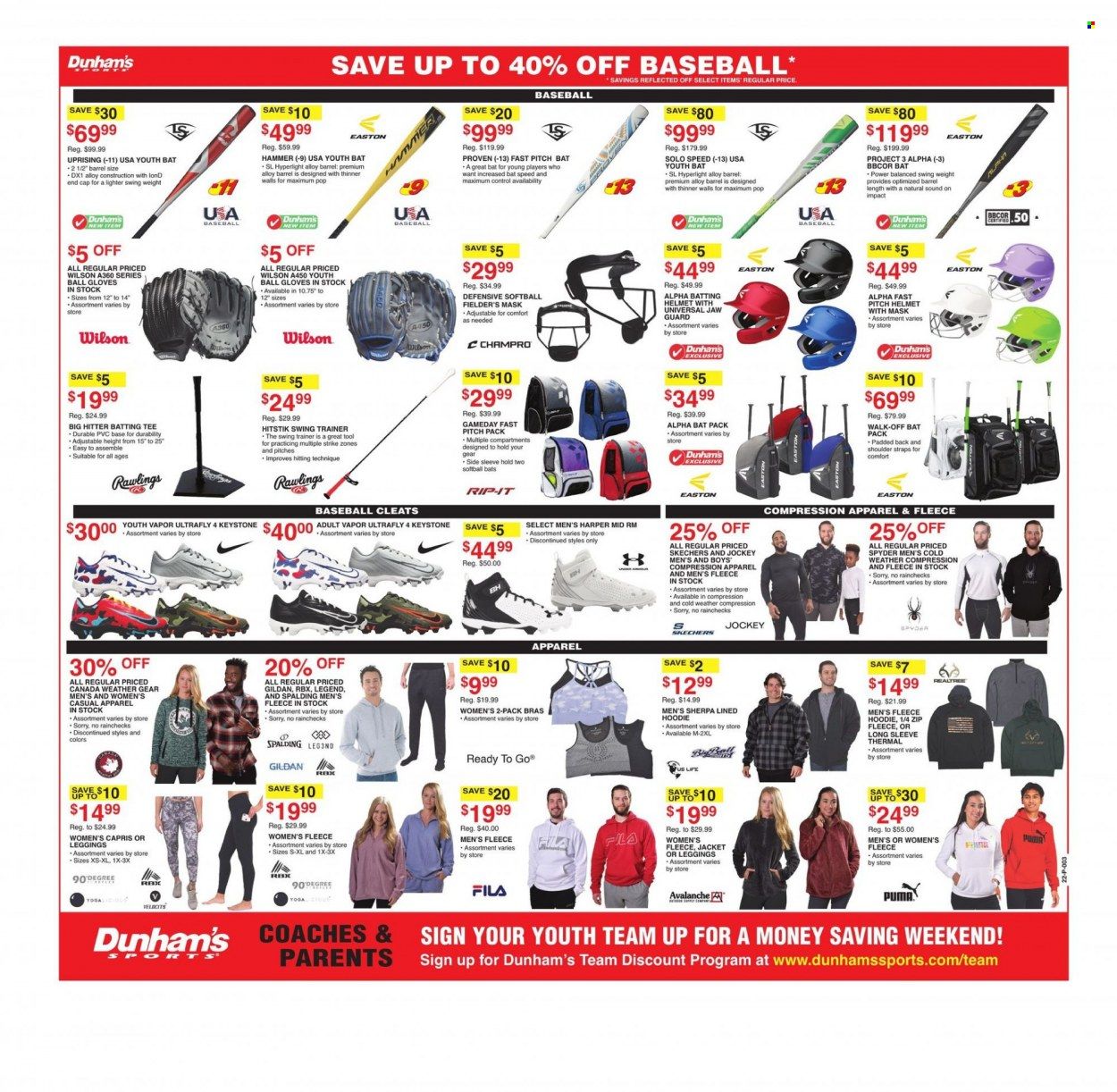 Dunham's Sports (NC) Weekly Ad Flyer January 23 to January 30