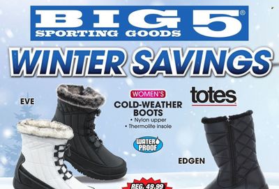 Big 5 (AZ, CA, CO, ID, NM, OR, UT, WA) Weekly Ad Flyer January 23 to January 30