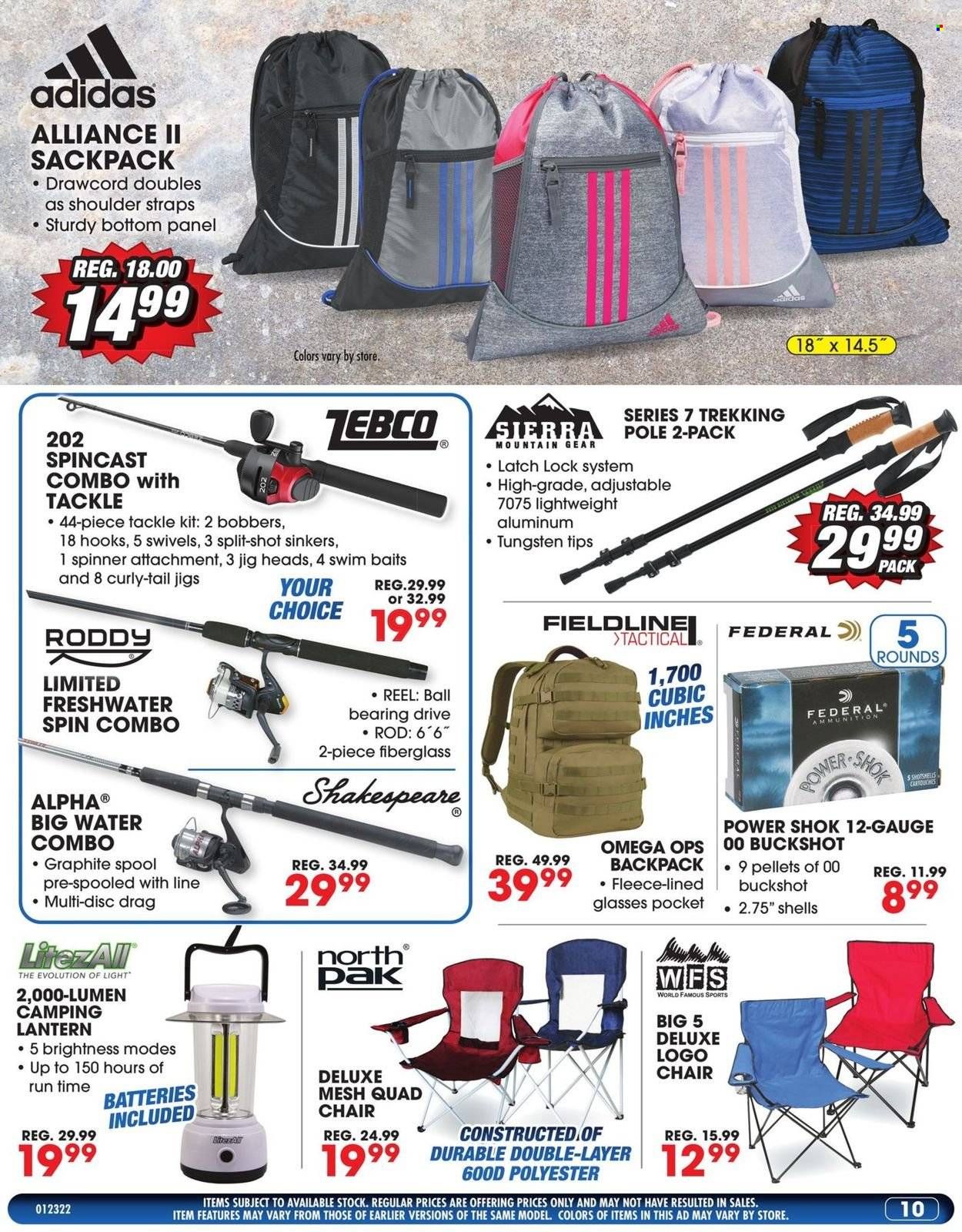 Big 5 (AZ, CA, CO, ID, NM, OR, UT, WA) Weekly Ad Flyer January 23 to January 30